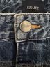 Khaite 100% Cotton Solid Blue Jeans Size 29 waist - photo 5