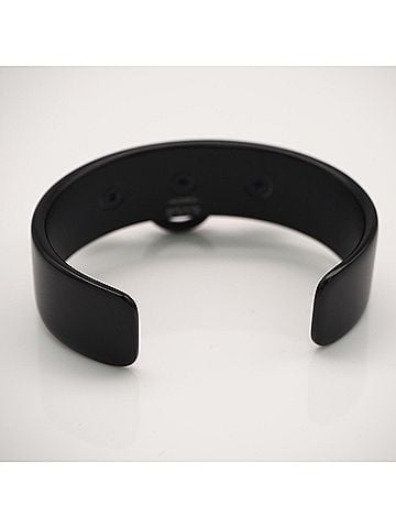 Hermès HERMES Collier de Chien Medor Cuff Bangle Aluminum Sunset Noir Intense - Black Women's (view 2)