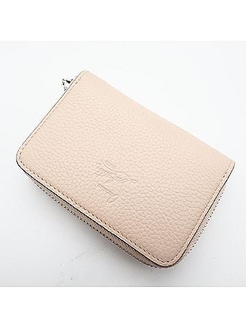 Christian Louboutin Christian Louboutin Calf Leather Panettone Coin Purse 3175223F609 Wallet/Coin Case Beige Women's (view 2)