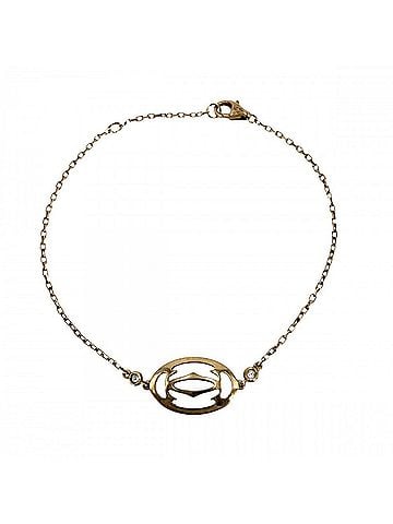 Cartier Cartier women's bracelet, logo Double C design, adjustable, 18k pink gold (Au750), diamond, approximately 2.9g. (view 2)