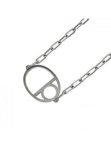 Hermès Hermes necklace for women, Chaine d'Ancre Game pendant, jewelry accessory, 925 sterling silver, approximately 17.8g (view 1)