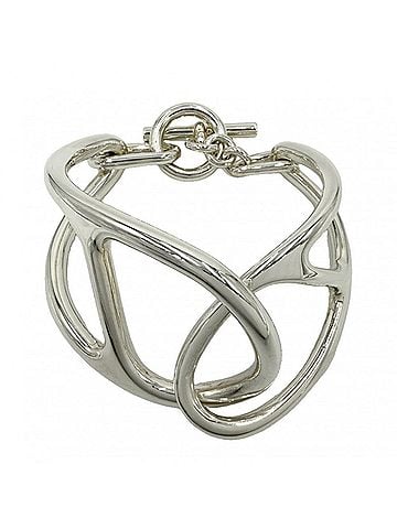 Hermès Hermes Bangle for Men, Chaine d'Ancre Bracelet, Accessory, HERMES, Sterling Silver 925, Approx. 75.3g (view 1)