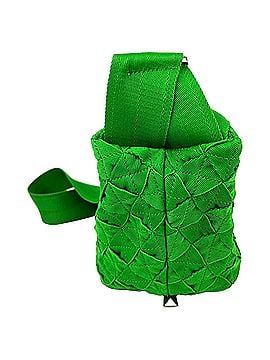 Bottega Veneta Bottega Veneta Intrecciato Green Webbing Crossbody Bag (view 2)