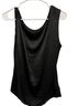 Escada 100% Silk Black Sleeveless Blouse Size 14 - photo 2
