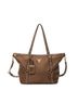 Prada Brown Zip Shopping Tote One size - photo 1