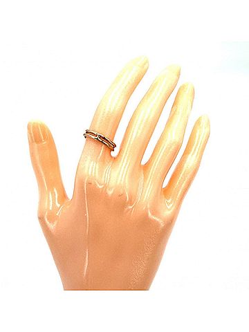 Hermès Hermes women's ring, Ariane design, Au750 18k pink gold, approximately 2.7g. (view 2)