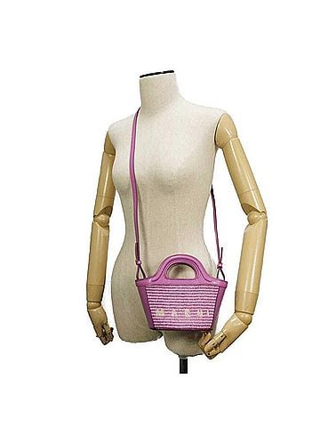 MARNI Marni Tropicalia Micro Bag 2-Way Shoulder RFID Logo Light Lilac BMMP0067Q0 P3860 00C04 Women's (view 2)