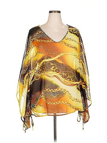 Kaelyn-Max Kaelyn Max 3/4 Sleeve Blouse (view 1)