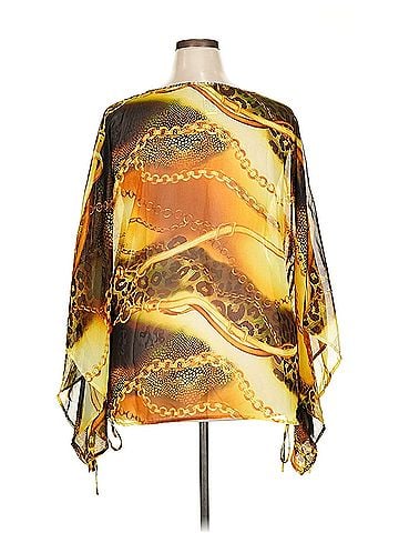 Kaelyn-Max Kaelyn Max 3/4 Sleeve Blouse (view 2)