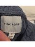 Pink Rose Blue Wool Sweater Size L - photo 3