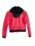 Alice + Olivia 100% Lambskin 95% Polyester 5% Elastane Solid Red Black Jacket Size XS - photo 2
