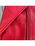 Alice + Olivia 100% Lambskin 95% Polyester 5% Elastane Solid Red Black Jacket Size XS - photo 11