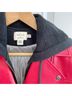 Alice + Olivia 100% Lambskin 95% Polyester 5% Elastane Solid Red Black Jacket Size XS - photo 12