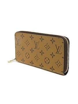 Louis Vuitton Louis Vuitton Zippy Wallet Long Wallet, Black, Round Zipper, RFID IC Chip, Monogram Reverse, Light Brown, M82444, Men's &amp; Women's (view 2)