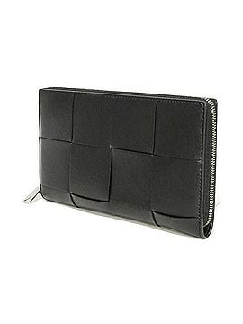 Bottega Veneta Bottega Veneta Cassette Zip-Around Wallet RFID Maxi Intrecciato Black 748054 VBWD2 8803 Men's (view 2)