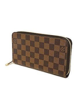 Louis Vuitton Louis Vuitton Zippy Wallet Long Wallet, Logo, Brown, New Model, Card Case, Coin Round Zipper, Damier Ebene, N41661, Men's &amp; Women's (view 2)