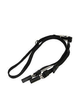 Prada Prada AirPods Carrying Strap Necklace, Rubber, Magnetic, Earphone D-ring, Silver Logo, Nylon, Black, 2ZD007, Men's &amp; Women's (view 1)