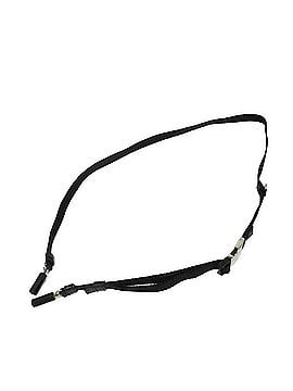 Prada Prada AirPods Carrying Strap Necklace, Rubber, Magnetic, Earphone D-ring, Silver Logo, Nylon, Black, 2ZD007, Men's &amp; Women's (view 2)