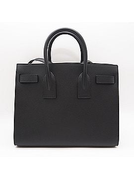 Yves Saint Laurent YVES SAINT LAURENT Leather Sac de Jour Bag 355153 Handbag Black Calf Women's (view 2)