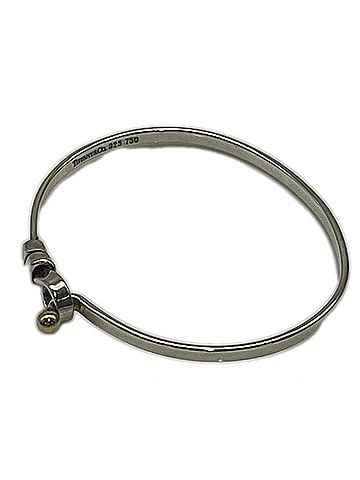 Tiffany & Co. TIFFANY&amp;Co. Love Knot Bangle SV925 18K - Bracelet Silver Gold Women's (view 1)