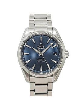 Omega Omega Seamaster Aqua Terra Co-Axial 231 10 42 21 03 003 Men's Watch Date Navy Automatic Self-winding (view 1)