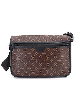 Louis Vuitton Louis Vuitton Monogram Macassar Archy Shoulder Handbag Brown Black M46328 Messenger (view 2)