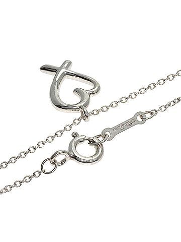 Tiffany & Co. Tiffany &amp; Co. Loving Heart Mini Necklace, Silver, Women's. (view 2)
