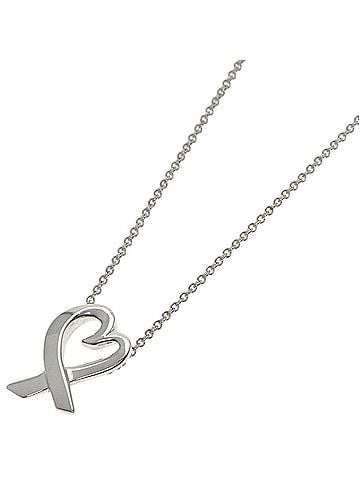 Tiffany & Co. Tiffany &amp; Co. Loving Heart Necklace, Silver, Women's. (view 1)