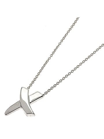 Tiffany & Co. Tiffany Kiss Necklace, Silver, Women's, TIFFANY&amp;Co. (view 1)