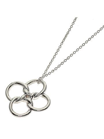 Tiffany & Co. Tiffany &amp; Co. Quadrofolio Necklace, Silver, Women's. (view 1)