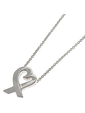 Tiffany & Co. Tiffany &amp; Co. Loving Heart Necklace, Silver, Women's. (view 1)