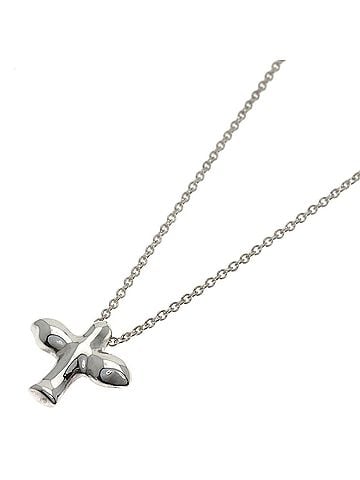 Tiffany & Co. Tiffany &amp; Co. Bird Cross Necklace, Silver, Women's. (view 1)