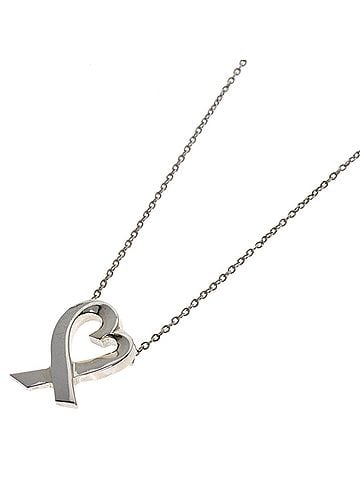 Tiffany & Co. Tiffany &amp; Co. Loving Heart Necklace, Silver, Women's. (view 1)