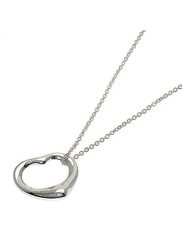 Tiffany & Co. Tiffany &amp; Co. Open Heart Necklace, Silver, Women's. (view 1)