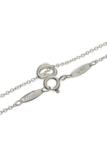 Tiffany & Co. Tiffany &amp; Co. Open Heart Mini Necklace, Silver, Women's. (view 2)