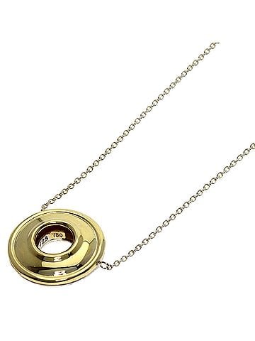 Tiffany & Co. Tiffany &amp; Co. Circle Necklace, Silver/18K Yellow Gold, Women's. (view 1)