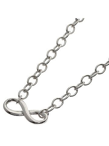 Tiffany & Co. Tiffany &amp; Co. Infinity Necklace, Silver, Women's. (view 1)