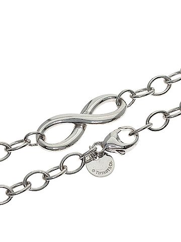 Tiffany & Co. Tiffany &amp; Co. Infinity Necklace, Silver, Women's. (view 2)
