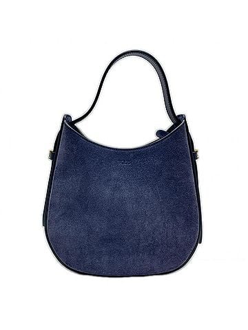 Tod's Tod's TOD’S Suede Leather Oboe Small Shoulder Bag - Handbag Navy Women's (view 1)