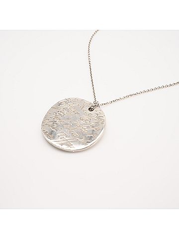 Tiffany & Co. TIFFANY&amp;Co. Notes Round Plate Necklace AG925 - Women's (view 2)