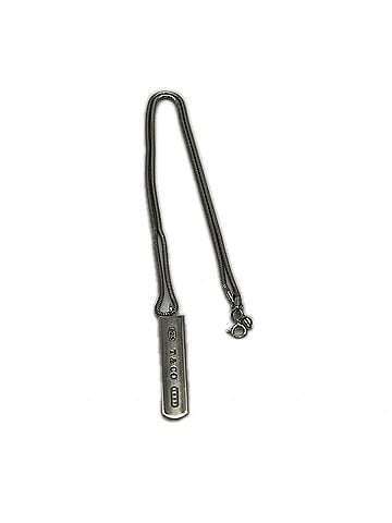 Tiffany & Co. TIFFANY&amp;Co. 1837 Narrow Bar Necklace SV925 - for Men and Women (view 1)