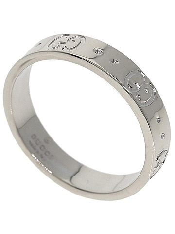 Gucci Gucci Icon #14 Ring - 18K White Gold Women's GUCCI (view 1)