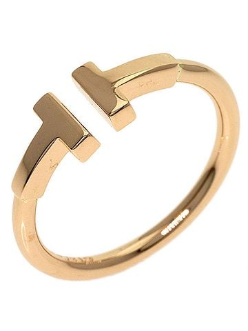 Tiffany & Co. Tiffany &amp; Co. T Wire Ring, 18K Pink Gold, Women's. (view 2)