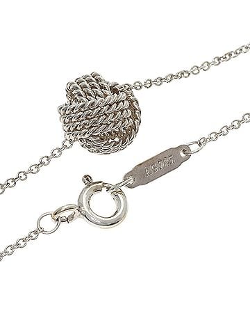 Tiffany & Co. Tiffany &amp; Co. Somerset Mesh Ball Necklace, Silver, Women's. (view 2)