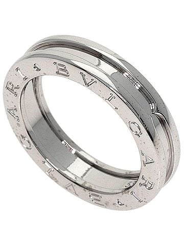 Bvlgari BVLGARI B-zero1 1-band #53 Ring, 18K White Gold, Women's. (view 1)