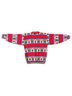 Heartworks Red White Pullover Sweater Size M - photo 2