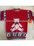 Heartworks Red White Pullover Sweater Size M - photo 5