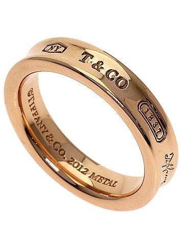 Tiffany & Co. Tiffany &amp; Co. 1837 Narrow Metal Ring (Rubedo Metal) - Women's (view 1)
