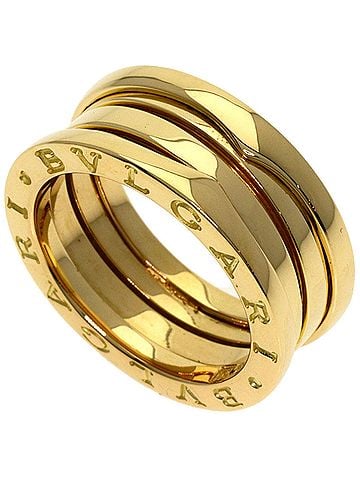 Bvlgari BVLGARI B-zero1 3-band ring #51, 18K yellow gold, women's. (view 1)