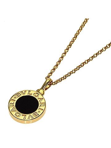 Bvlgari BVLGARI Onyx Necklace 18K Yellow Gold Women's (view 1)